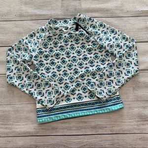 Carter's Long Sleeve Print Rashguard Size 6